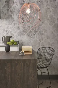 TooLight Stropné svietidlo Geometric II rose gold
