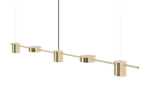 TooLight Stropné svietidlo LED APP929-CP zlaté