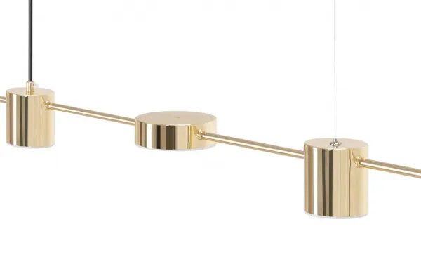 TooLight Stropné svietidlo LED APP929-CP zlaté
