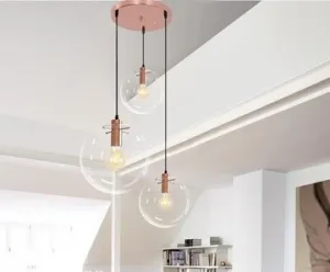 TooLight Stropné svietidlo Lassi 20/25/30 cm ružové
