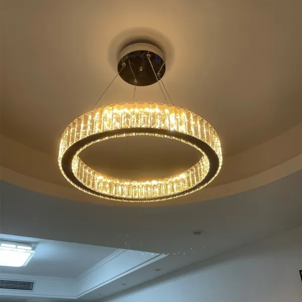 TooLight Stropné svietidlo LED APP982-CP strieborné