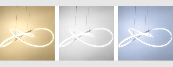 TooLight Stropné svietidlo na diaľkové ovládanie APP396-CP biele