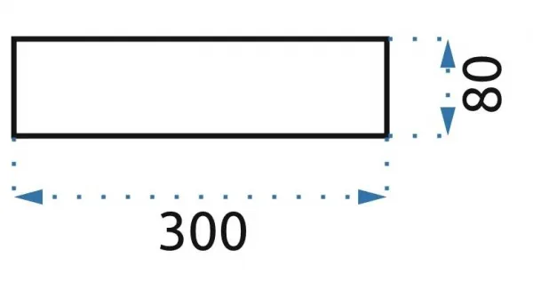 TooLight Stropné svietidlo Plafon 30 cm APP641-2C biele