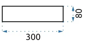 TooLight Stropné svietidlo Plafon 30 cm APP641-2C biele