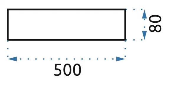 TooLight Stropné svietidlo PLAFON 50 cm APP644-4C čierne