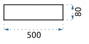 TooLight Stropné svietidlo PLAFON 50 cm APP644-4C čierne