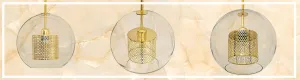 TooLight Stropné svietidlo Regi 20 cm zlaté