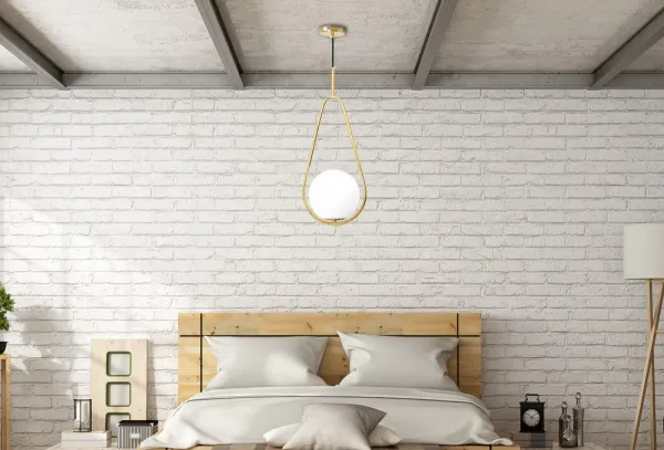 TooLight Stropné svietidlo STAGNO biela/zlatá