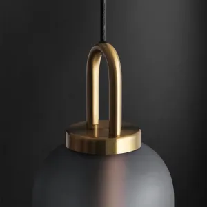 TooLight Stropné svietidlo Tuba sivé