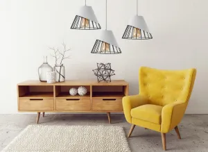 Stropné svietidlo TooLight Shade biele