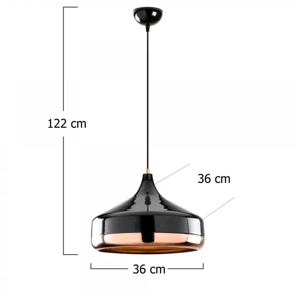 ASIR Luster YILDO - 253-S čierna meď