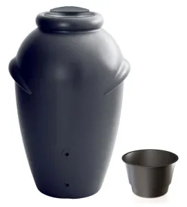 Prosperplast Sud na dažďovú vodu TUCAN antracit 360l