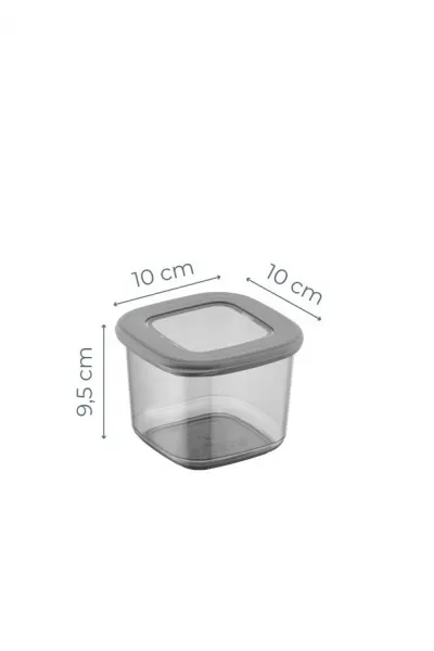 Hermia Súprava kuchynských boxov Rikin 3 kusy šedá