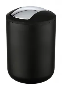 Sada 6 kúpeľňových doplnkov Flores black