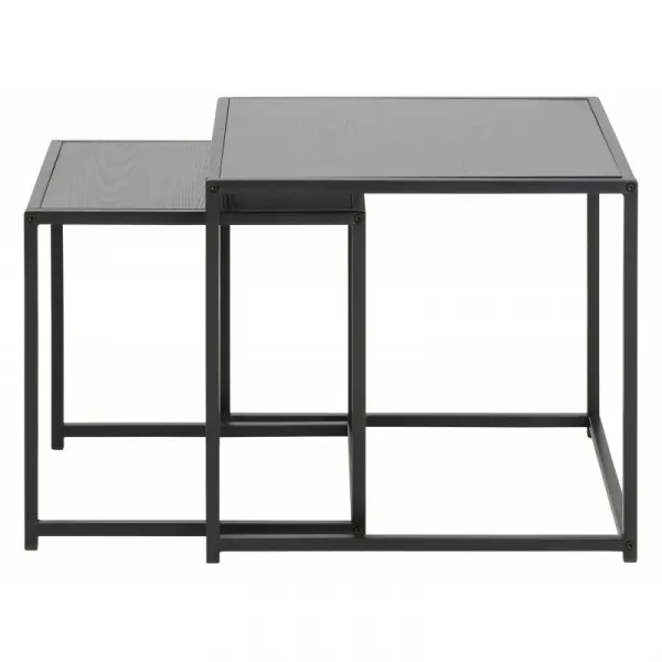 Actona Súprava konferenčných stolíkov Seaford grafit