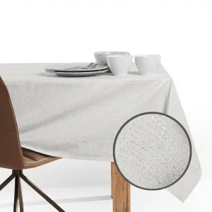 Sada ubrusu a běhounu na stůl DecoKing Sparkle krémová, veľkosť 115x200+35x200