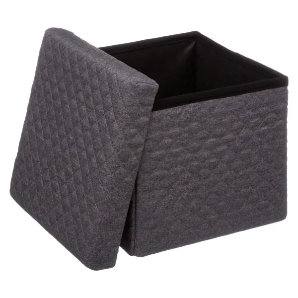 5five Simply Smart Taburet Bella Grey 31x31 cm