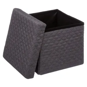 5five Simply Smart Taburet Bella Grey 31x31 cm
