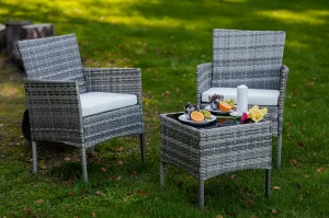 Bello Giardino Súprava záhradného nábytku Sano sivá