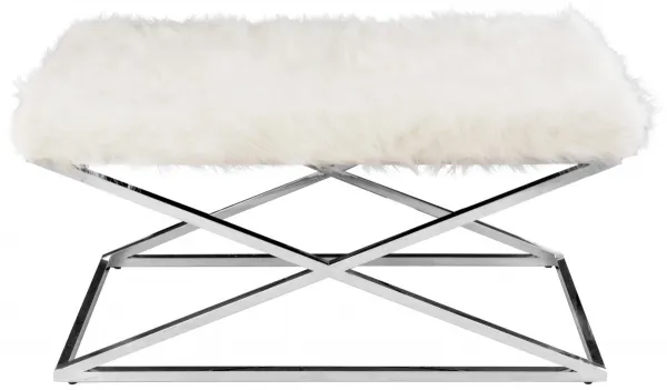 Tutumi Taburetka LIVING biela