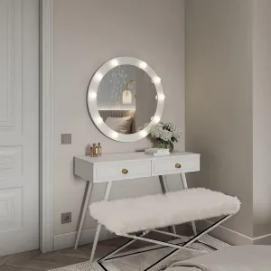 Tutumi Taburetka LIVING biela