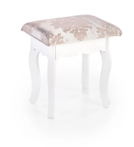 HALMAR Toaletní stolek s taburetem SARA 80 cm bílá