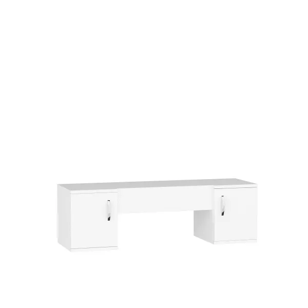 Kalune Design Toaletný stolík MERCAN 100 cm biely