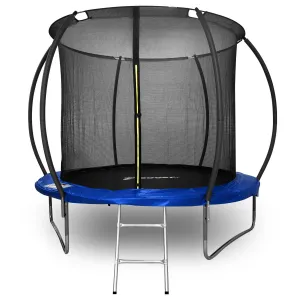 Trampolína so sieťou a rebríkom HENZEN 305 cm modrá FT10