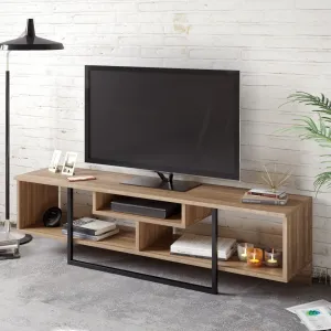 Kalune Design TV stolek ASAL 150 cm dub/černý