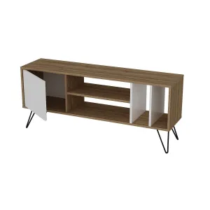 TV stolík Mistico (140) - Walnut, White
