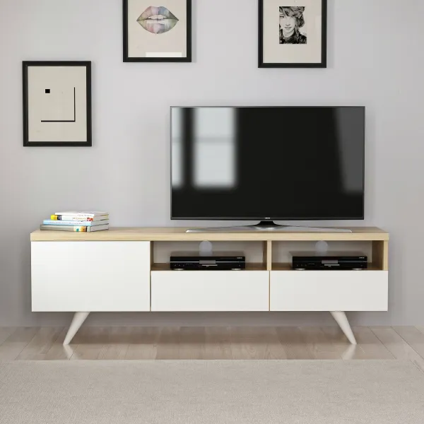 TV stolík Brüksel - White