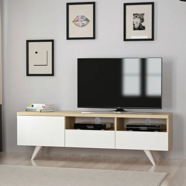 TV stolík Brüksel - White