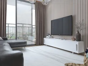 TV stolík Nehi - White, White