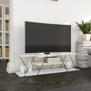 TV stolík Canaz v2 - White, Black