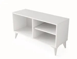 Kalune Design TV stolek ZISINO 100 cm bílý