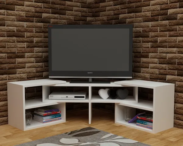 TV stolík Care - White