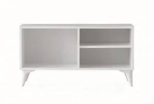 Kalune Design TV stolek ZISINO 100 cm bílý