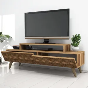 Kalune Design TV stolek CITY 140 cm ořech