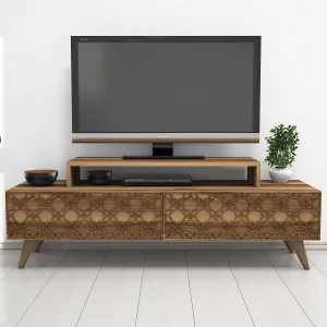 Kalune Design TV stolek CITY 140 cm ořech