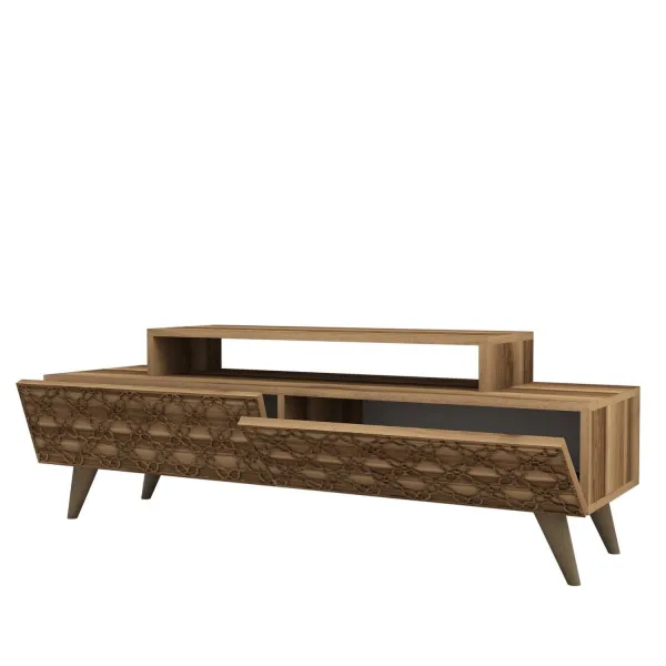 Kalune Design TV stolek CITY 140 cm ořech