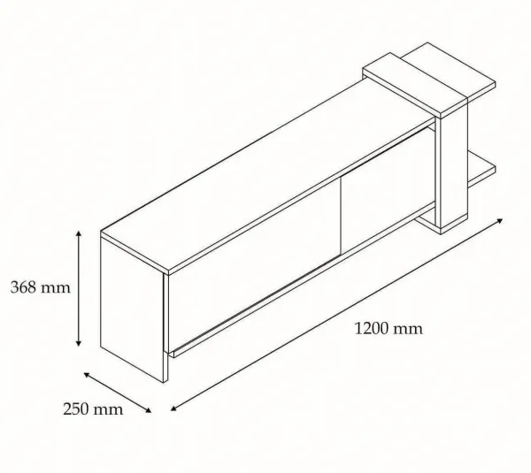 TV stolík Funda