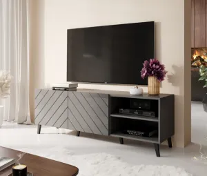 TV stolík ABETO Halmar Grafit