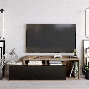 Televízny stolík Nexera z orechového dreva