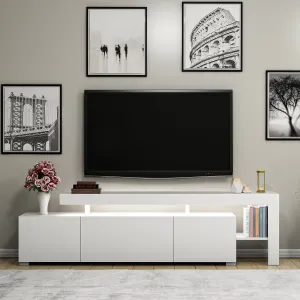 TV stolík Beliz - White