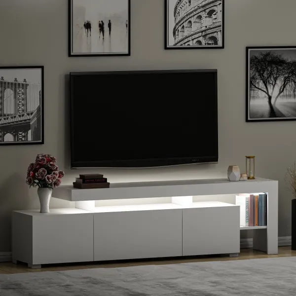 TV stolík Beliz - White