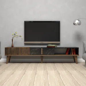 ASIR TV stolík MILAN orech čierny