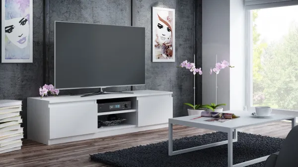 TP Living TV stolík KARO RTV LCD 140 biely