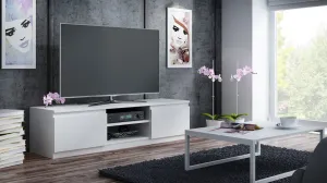 TP Living TV stolík KARO RTV LCD 140 biely