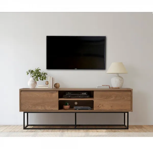 Hanah Home TV stolík Ruba II 140 cm orech