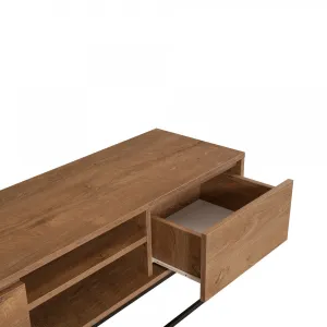 Hanah Home TV stolík Ruba II 140 cm orech